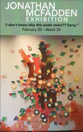 Jonathan McFadden Exhibition Postcard